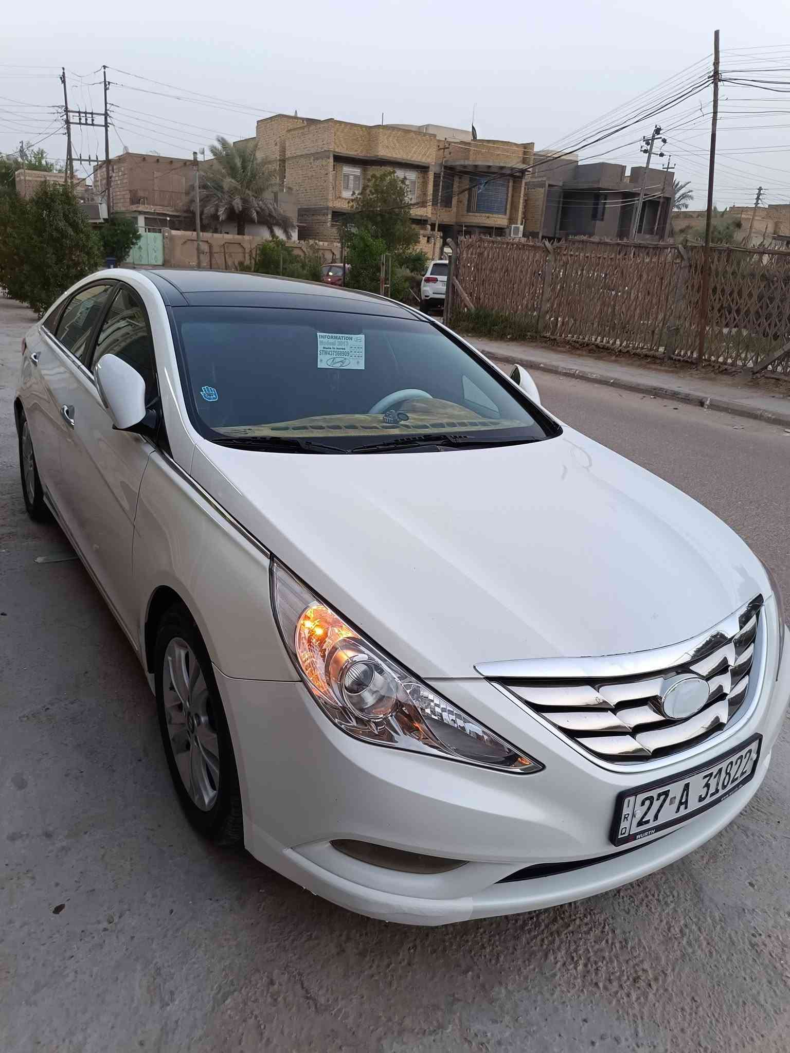 سلام عليكم 
هونداي سوناتا 2013
وارد أمريكي فول مواصفات(LIMITED) 
ماشيه 257mi
رقم ذي قار إنكليزي باسمي
سنويه ل 2033
مواصفات فول بصمه كشنات جلد
كشنات تدفئه وتبريد 
شاشه وكامره سماعات(Dimension)
تبريد قطعتين 
مكينه وكير وتبريد 
تخم تاير باتري
حداديه كلهن جاهزات
ادامه كامله للسياره
لايت عالي زنون
الكهربائيات كله جاهزه 
السياره جاهزه على آخر حبايه ومابيه أي نقص
ضرر السياره رشات صبغ مع تبديل بدون دواخل أبد وبدون ايرباك حادث السياره كلير أثر جراد وصبغ قليل طخات سونار موجود بل منشور 
سعره 98 وبيه مجال مكاني ناصريه مركز
رقمي ***********

