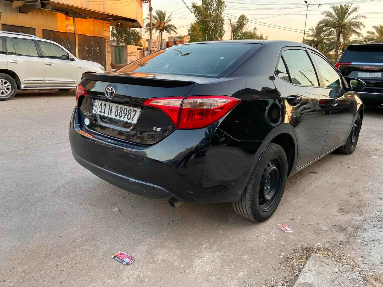 السلام عليكم
تويوتا كورلا  2018  للبـــيع
فئة Le
مواصفات معروفة 
رقم بغداد باسمي 
حادث امريكي خلفي الصندوق
صبغ قطعة وحدة اثر الحادث 
السيارة خير من الله 
كير مكينة تبريد مناقصها شي 
السعر 118 بيها مجال بسيط
***********

