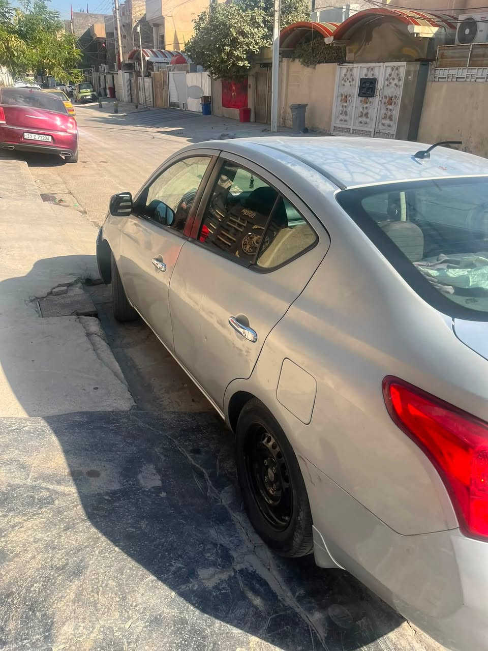فيرسا ١٣ ابيع حزام دواخل وتكم سليمة شاصي سليم محرك وكير جديد لوك قبل فتره شديتهم  تبريد منظومة كاملة جديد بيه نواقص صدر  تايرات مشط السنوية ساقطة من ٢٠٢٤ القمارة جان بيها فابلون يعني مابيها جراد فقط بوليش ترجع طبيعي مكاني بغداد السعر ٦٣  رقمي ***********
