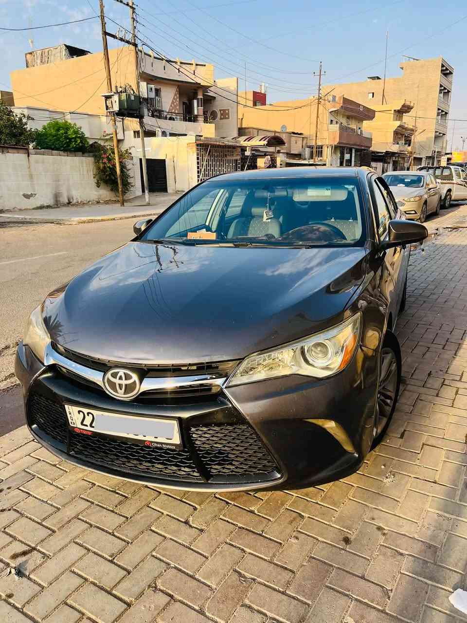السلام عليكم…..
للبيع بسعر  128 $ نقد..اعتذر عن الاقساط   
كامري موديل 2017 مواصفات le امريكي 

رقم اربيل دولي باسمي شرط التحويل 

محرك 4/2500 شرط محرك ما مفتوح شركه كير شرط بلادي ✅

ماشيه 166
مواصفاتها ….

كشن كهرباء
داخل جلد ومخمل رصاصي
تحكم ستيرن فوول
كروس سرعه 
شاشه كبيره وكامره
ويل كب بلادي  

سياره جاهزه من كلشي ربع دينار متحتاج 
مسويلها ادامه كامله …

محرك/كير/صدر/كهربائيات/تبريد تدفئه 

🔺السياره بيها صبغ جاملغ سكن فقط امريكا وشويه بهلال جاملغ خلفي  ✔️

      مكان السياره صلاح الدين تكريت

للاستفسار رقم ***********
