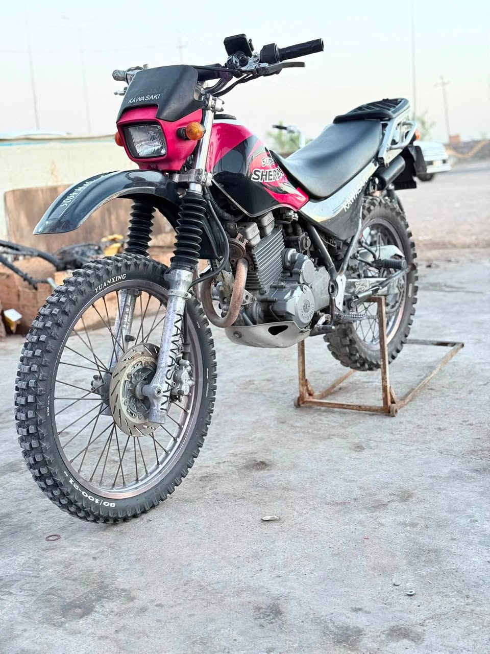 دراجه قفاز نوع كاوسكي حجم 250cc دراجه رقم وسنويه ومكفوله استفسار خاص او ***********
