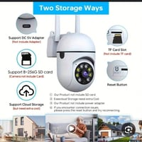 كاميرا مراقبة خارجية لاسلكية بزاوية 360 درجة بتقنية IP، طراز XY-3120SZ...