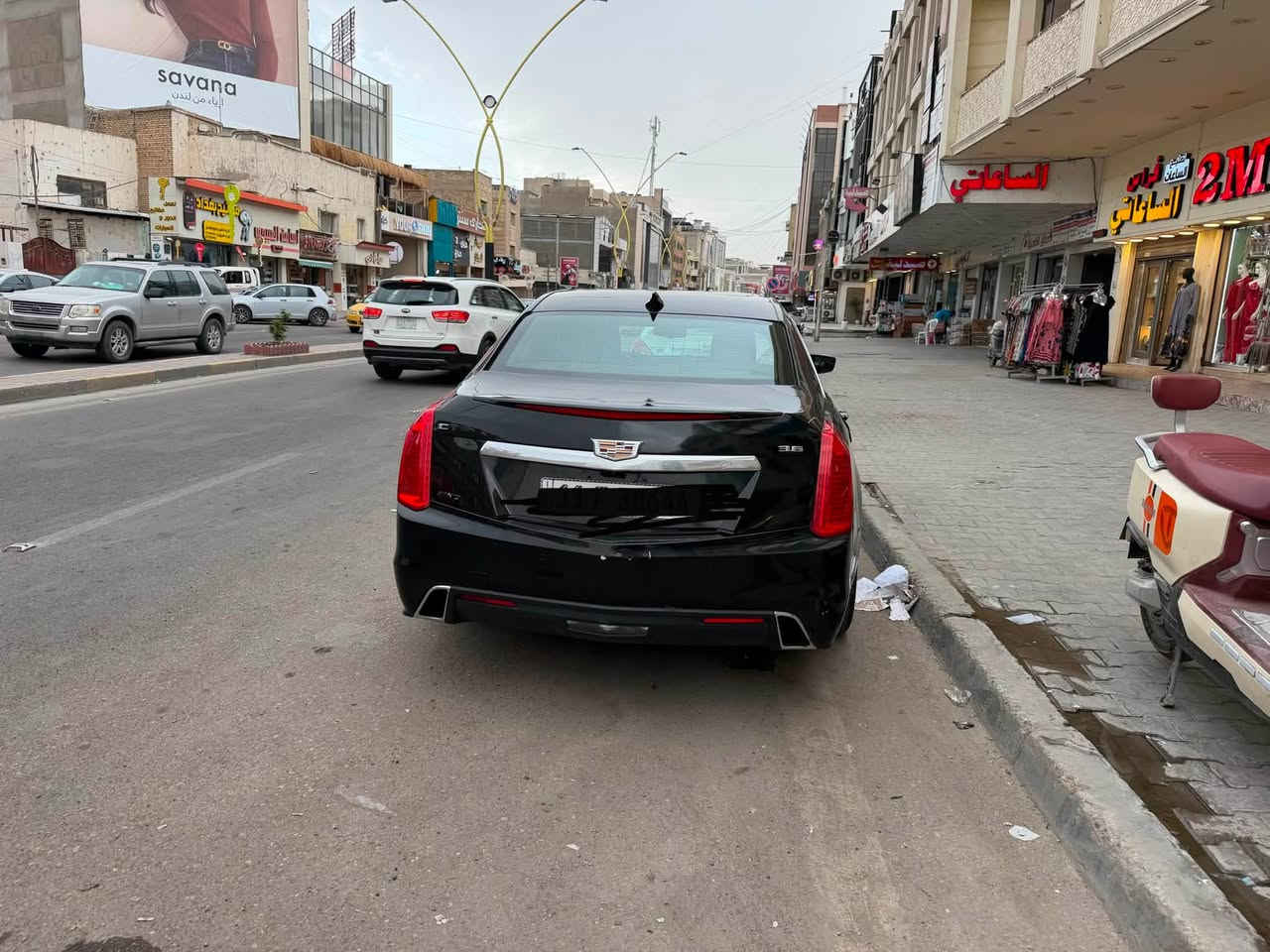 كاديلاك CTS 18  لون اسود بغداد مكاني بغداد باأسمي ماشيه 157 km
محرك 3600 المرغوب تفول عادي ومحسن  فول موصفات بانوراما
بصمة 
+ تشغيل عن بعد رادار امامي 
نقاط عمياء
شاشة كبيرة 
+ كاميرا 
حساسات خلفية
 تدفئة تبريد بالكشنات
كشنات كهرباء 
مري قلاب
تحكمات لمس 
التحكم بايعازات السيارة عن طريق اللمس ويل BBS
بردات بلاديه 
تايرات جدد
حداديه جديده 
حادثه خلفي فوك قبق البانزين وجاملغ خلفي تصليحه مو جيد لازم ينعاد وبيه نقص عقل الكامره الخلفي محترك فقط عقل سعره 100$ موجود 
عارضه ب150 وبيه مجال بسيط
***********
