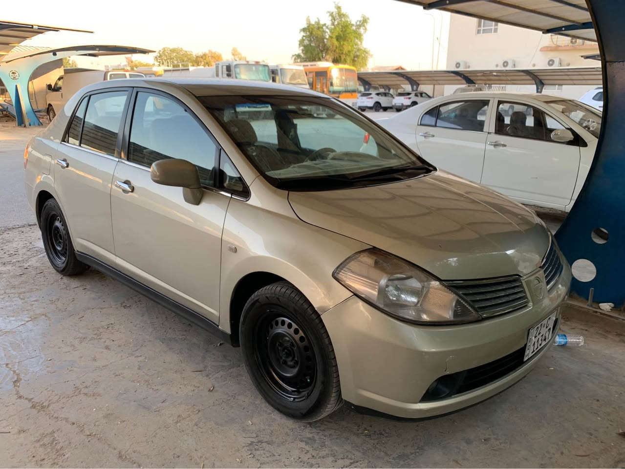 نيسان تيدا موديل 2007 قطعة واحدة صبخ  ومكانين  بارد سنوية جديد 
*********** كركوك, العراق
