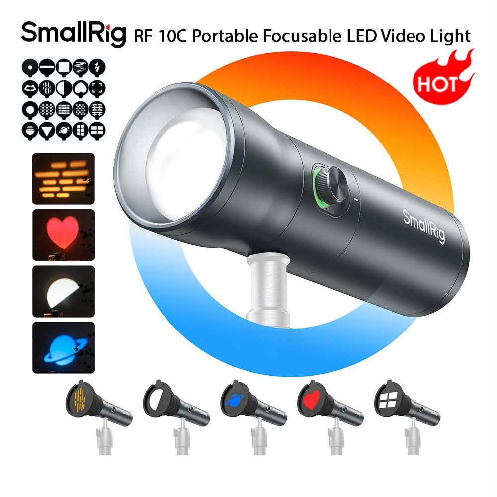 جديد غير مستخدم • إضاءة فيديو • SmallRig RF10C