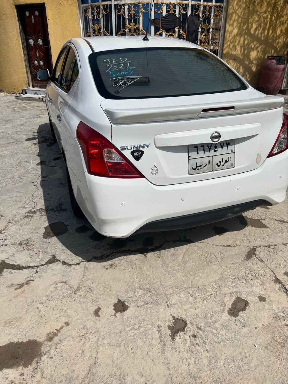 نيسان مديل 21

باب الخلفي مبدل وبارد بيهه ثنين والباقي كفاله عامه

مكينه كير حداده جاهزه ربع ماذب عليهه

تخم تاير باتري جديد

ماشيه107ستخدام سخصي مامشتغله تكسي

 السبيرهه مانزل 

السعر 92$وبيهه مجال قليل 

العنوان بصره الزبير 

تراهمً مراوس حسب القناعه

*********** الزبير, البصرة

نص مكتوب في الصور:
- مبدل بارد بارد