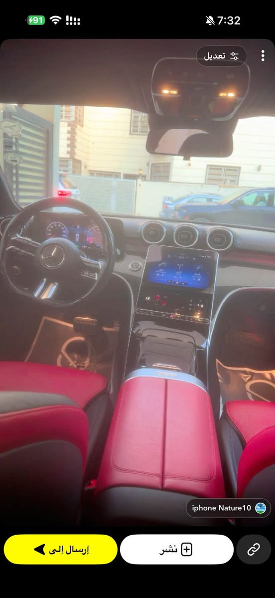 Mercedes Benz _ c200 AMG BCM
السبارة موديل 2022 المسافة المقطوعة 21000 كيلو السيارة مغلفة بالكامل ppf سيرفس كامل مواصفات بانوراما دركة AMG  بردات كهرباء شفتات استيرن داخل كاربون رادار امامي حساس امامي حساس خلفي السيارة Auto hold  مكان السيارة اليرموك رقم الهاتف *********** 
السعر المطلوب 33700$
