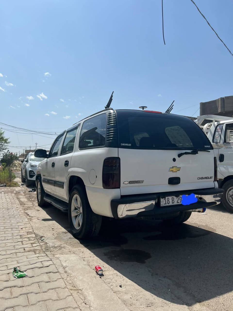 من رخصه مدير الكروب المحترم تاهو 2003 محرك 5300 كير ومحرك جدد تبريد ادامه كامله ثلج سنويه لل31 رقم بابل دولي السياره تراي للبصره ناعمه كلش تخم تاير باتري جديد كهربائيات كله شغاله على وضع الشركه يحتاج ترتيبات بسيطه للداخل وطوافه بانزين فقط للبيع او مراوس *********** او مراسله الصفحه

