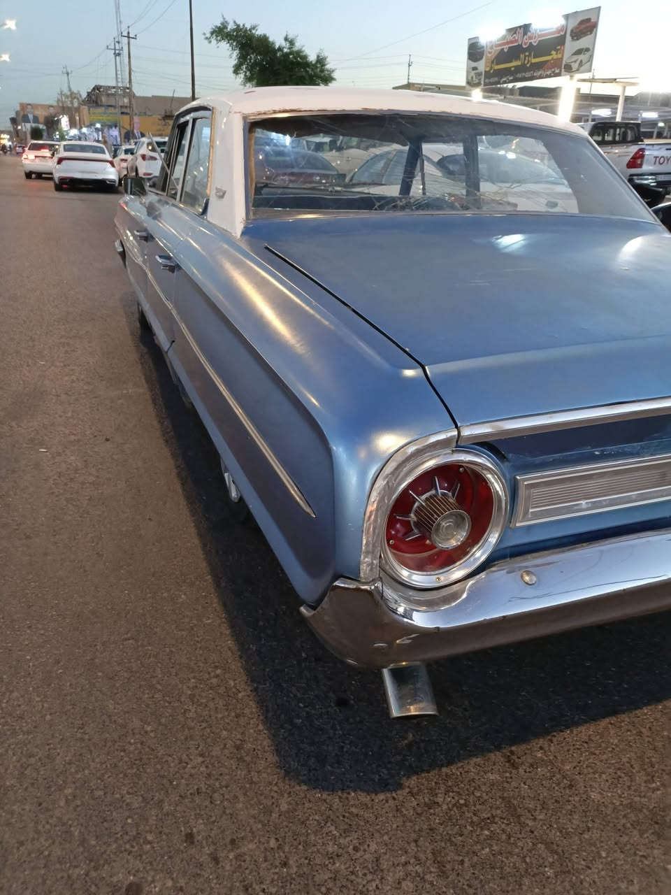 فورد كالكسي موديل 1964
محرك كير بلادي شغال 
للبيع للاستفسار ***********
