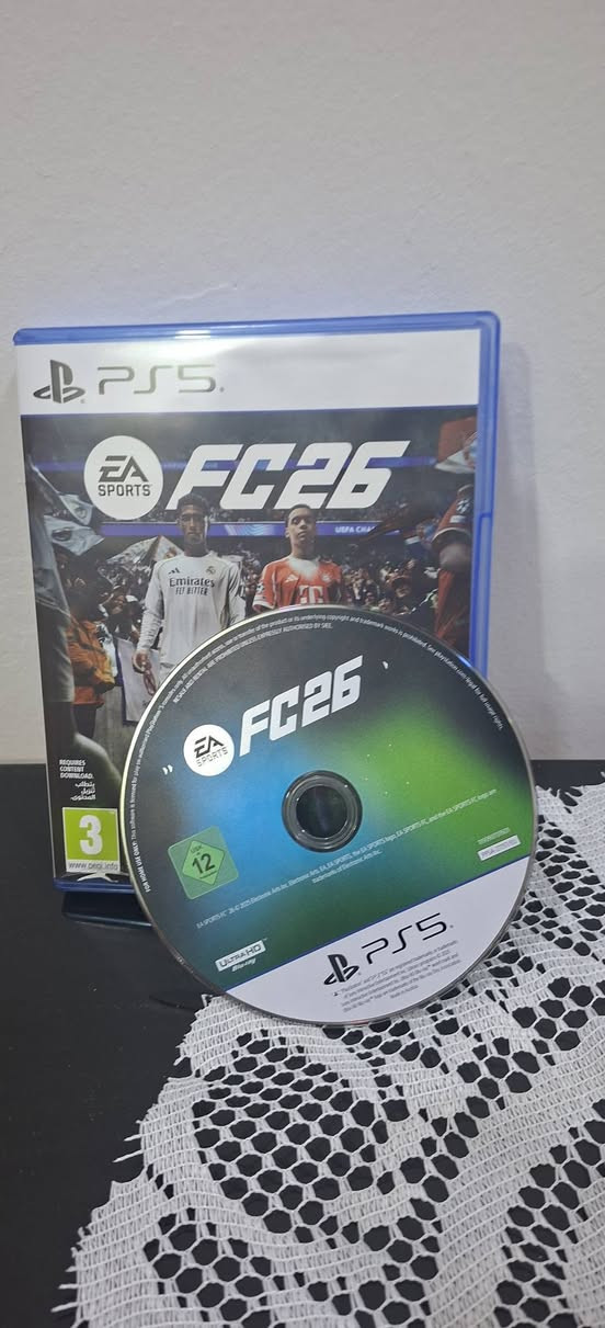 السلام عليك قرص بلي فايف fc26نظيف السعر ٢٥ الاتصال عل الرقم ***********
