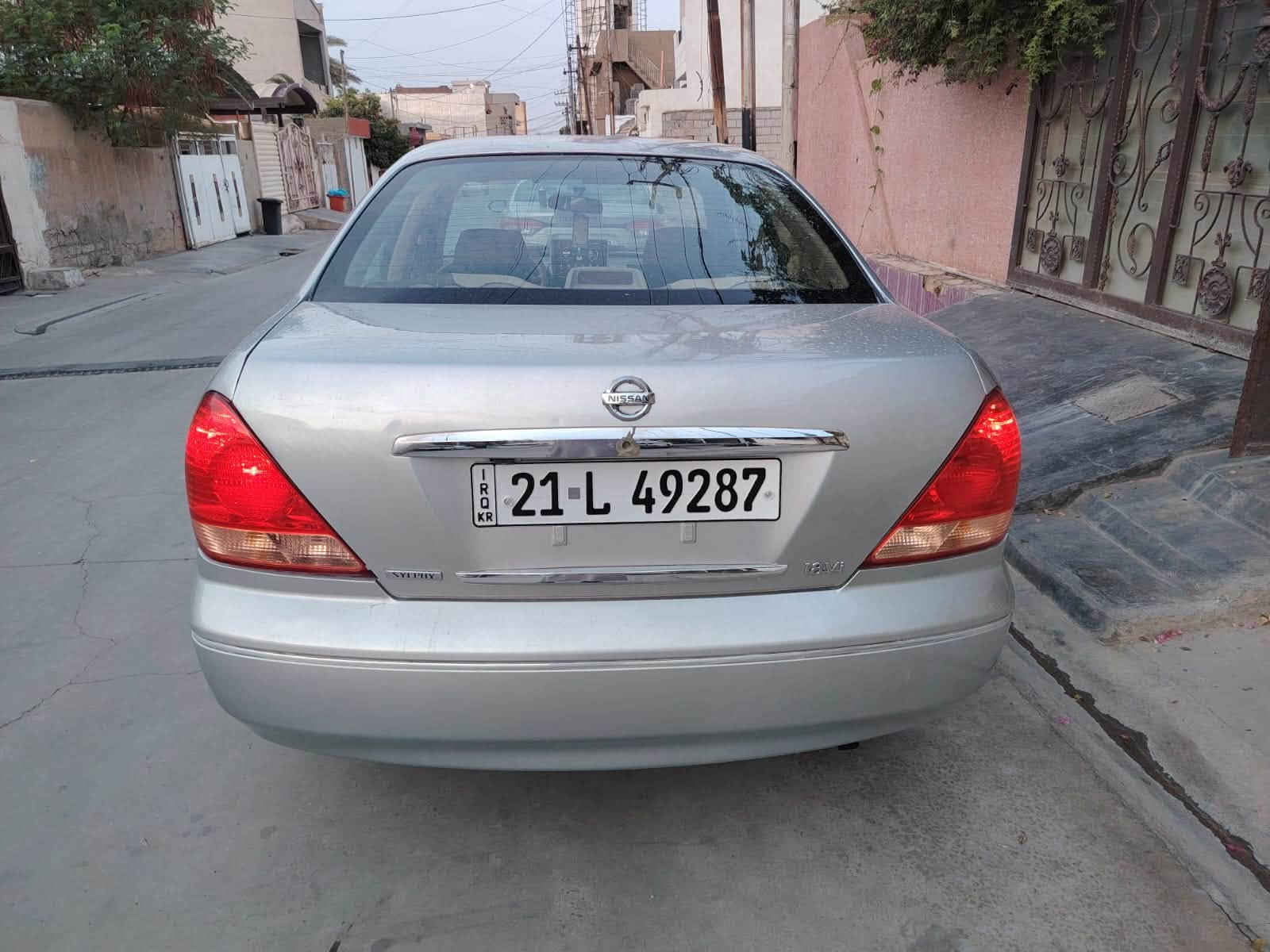 سلام عليكم تحياتي علا مدير كروب محترام اخوني تفاصيل سيار كامل للفيديو رجاه شوف فيديو يلا ااتصل سيار  نيسان صني خليجي موديل 2005 سيار شوف كدم عينك جديد حلوا نظيف لوان سلفر حجم محرك 1600 مرغوب  بصني رقم سليماني دولي سنويه 2031 هزو براد باقي أسبوع ينتهي دخل غرفه ذهبي لوك تبريد ثلج سيار انطي كفاله عام  شرط حادث قوي مابي سقف تكمه شرط  سيار لوان جارد مصبوخ جماليه بدون معجون  محرك شرط صدر تايرات جديد كيجات كلها شغل سيار كير عادي  اخوني سيار بيه طخ  مسطر صندوك وطخ جاملخ سابق بدون دواخل شاصي شرط إني بيدي فحص سعر سيار 61 مجل بسيط مكاني دخل كركوك تعليق مجنجر مااجوب شراي خابر  انتصل *********** كورك   *********** تحياتي لطبين

نص مكتوب في الصور:
- 2005