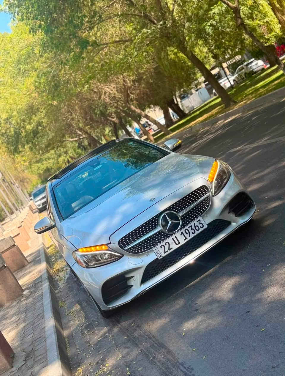 مرسيدس c300 موديل 2018 فورماتيك
ماشية 60 الف مايل 
حادث فقط جاملغ جهة السايق صبغ وبارد بسيط موضح بالصور بدون دواخل 
كير ومحرك كفاله برغي ما مفتوح بيهن 
كت Amg و ويل Amg بلادي ودعامية c43 
رادار امامي خلفي جانبي 
بانوراما 
ستيرن D رياضي 
كار بلي واندرويد اوتو 
كشنات جلد 
تدفئة مقاعد 
سستم صوت بوماستر
كروز سرعة
المكان بغداد
للاستفسار
***********
