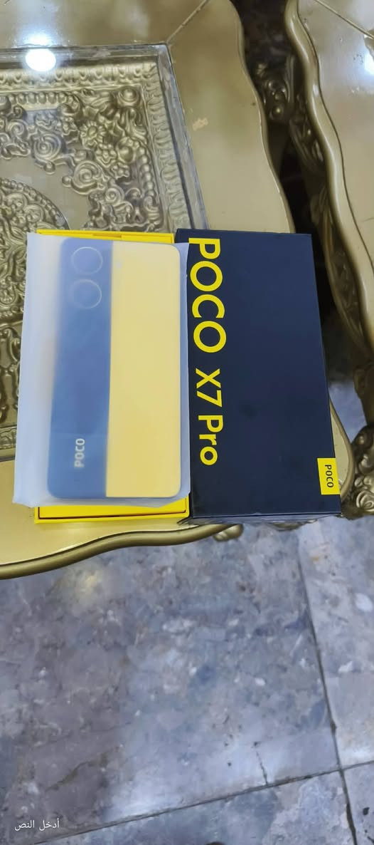 🔥 POCO X7 Pro 512GB 🔥
📱 مستخدم فترة قليلة جداً
✨ نظافة 100%
🔋 بطارية 100%
🎮 PUBG يدعم 120 فريم
📦 كارتون + كيبل
💰 السعر: 375 ألف، نهايته
📍 بغداد
📞 *********** رقمي
