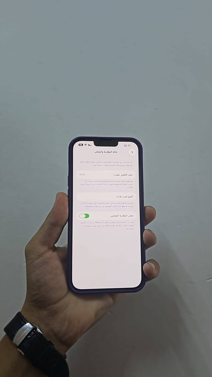 آيفون 13برو ماكس نظافه %100
ذاكره 256نسخه ZDبطاريه 83اصليه
لاامبدله ولامرفوعه اللون الزيتوني
السعر 750قفل للتواصل ***********
