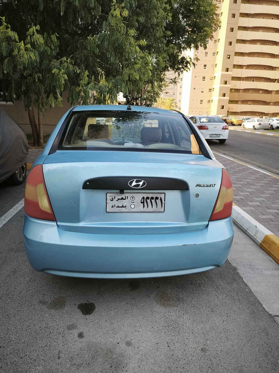 اكسنت موديل 2009 بأسمي مصبوغه عام اثر جراد زوج تايرات جدد باتري جديد تبريد شغال السعر 62 ورقة وبيها مجال بسيط الاتصال ع الرقم ***********
