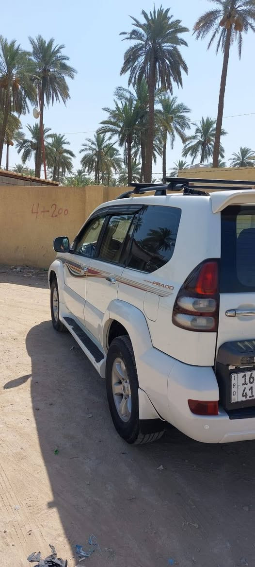 السعر 140 وبيها مجال 
للبيع  تويوتا برادو موديل 2005 
مواصفات VX محرك 6 سلندر كويتية هوك خلفي 
رقم قادسية دولي بأسمي 
تبريد ثلج تبريد 3 قطع 
7 راكب 
شاشة وكامرة وحساس 
بيها شبرين بالصندوك والباقي مكفول 
للأستفسار ***********
