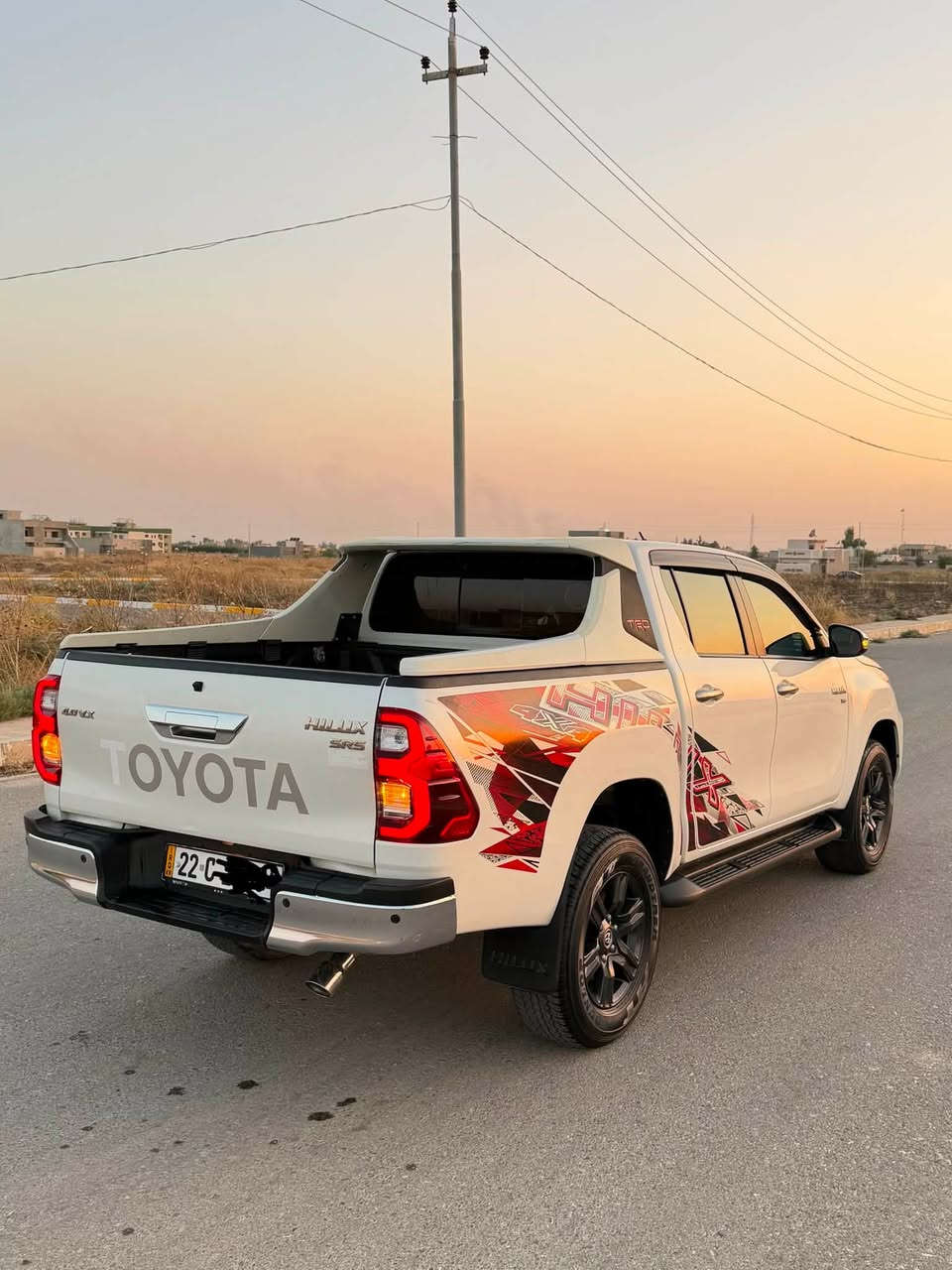 للبيع هايلكس(2021) TRD V6
فول مواصفات سيد نهرو كفاله عامه ماشيه (73) ألف رقم اربيل سعر السياره (315) ورقه بي مجال 
مكان السياره موصل 
***********
***********
