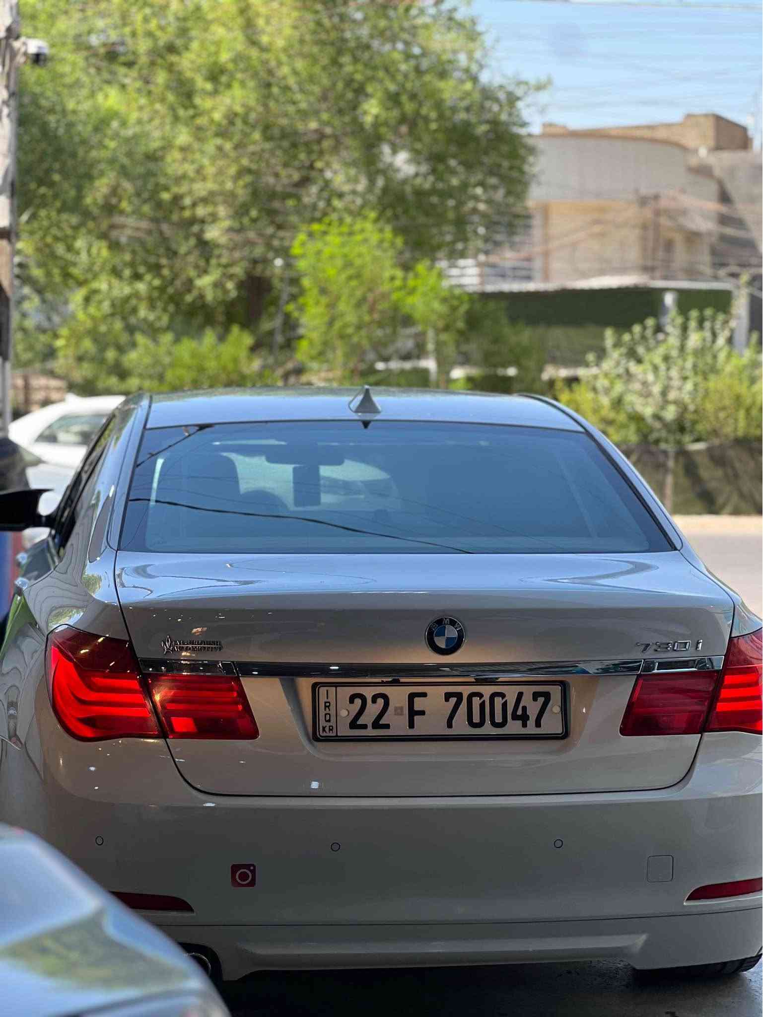 سلام عليكم
للبيع او مرواس BMW 2012.F01i 730 وكالة العروش خليجي
فول مواصفات 
صبغ جاملغ وبنيد اثر شخوط بدون فتح بدون دك بدون ايرباك
السيارة ماشية 190 الف كيلو رقم اربيل وبيه كتاب تضليل نسبة 100٪ جديد بعد سنة يلا يسقط هزة ورقم وسنوية جدد السيارة جاهزة للاخير وعليه ادامة كاملة مكاني بغداد حي الجامعة 
***********
*********** وتساب بغداد, العراق
