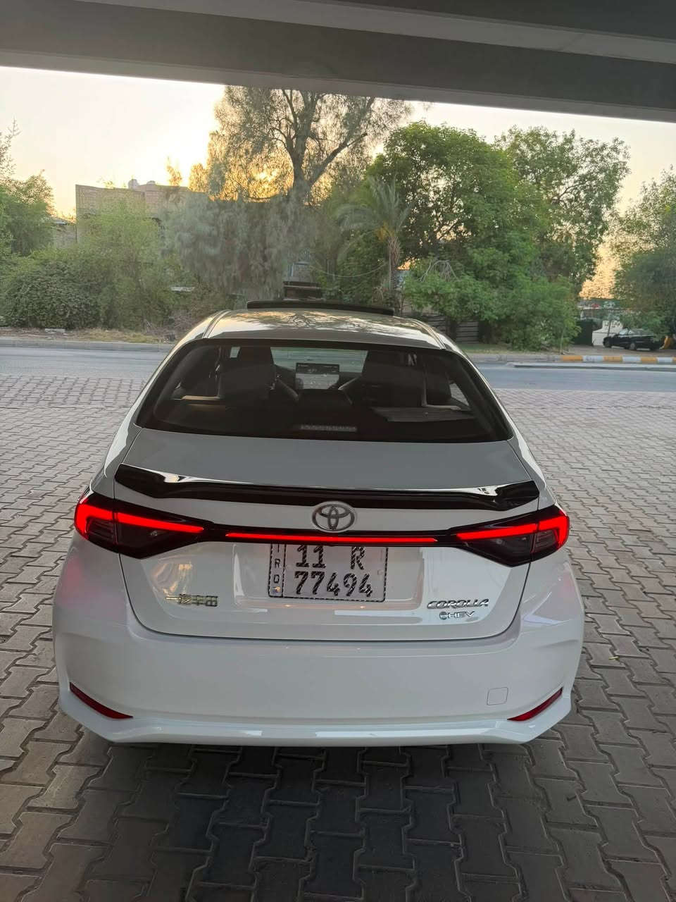 السلامه عليكم 
كورلا 2025 شكل 2026 الجديد السيارة هايربد محرك 1800 شكل الخليجي فول واحد على واحد فتحة وبصمة كراسي جلد اصلي وكشن كهرباء وشاشه كبيره اعلى فئه بالكورلا والسياره اخت الزيرو ماشيه ٣٠٠٠ كيلو مكفوله من الرصعه والبارد والشخط على وضعيه الشركه رقم بغداد باسمي

والمكان السيديه
والسعر 28500 مليون دنيار عراقي 
وهذا رقمي ‭***********‬
