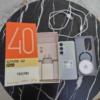 تكنو سبارك ٤٠ برو+ • ٢٥٦ • شاشة منحنية