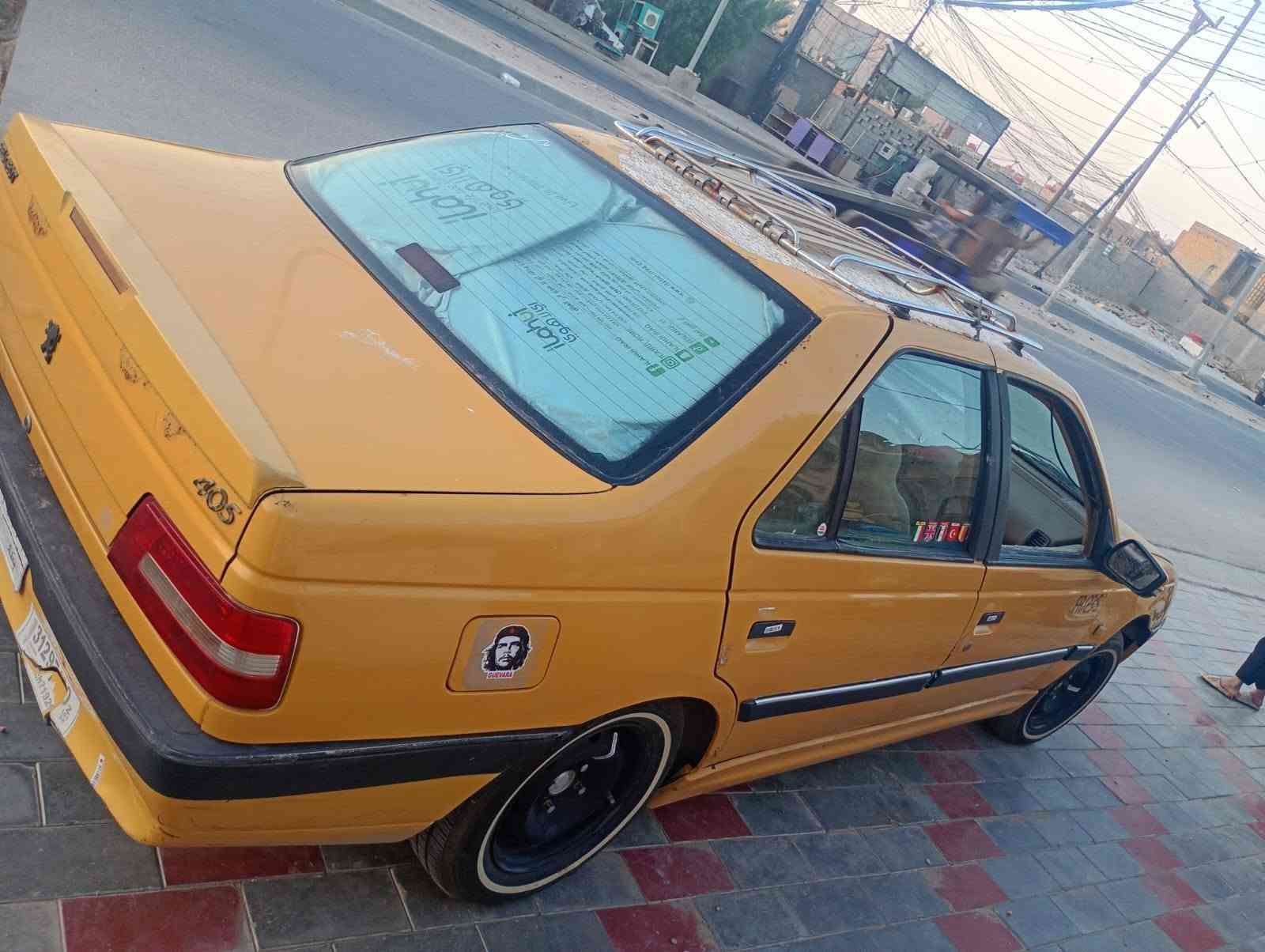 سلام عليكم  سياره للبيع بيجو مديل 405  مديل15مكنينة او كير او حدادية اوتخم تايرات خير من الله  سياره جاهزة او مكفولة بيهه بنيد مبدل سعر 35اوبيهة مجال قليل  سنوية 27 مكان نجف رقم مبايل***********

