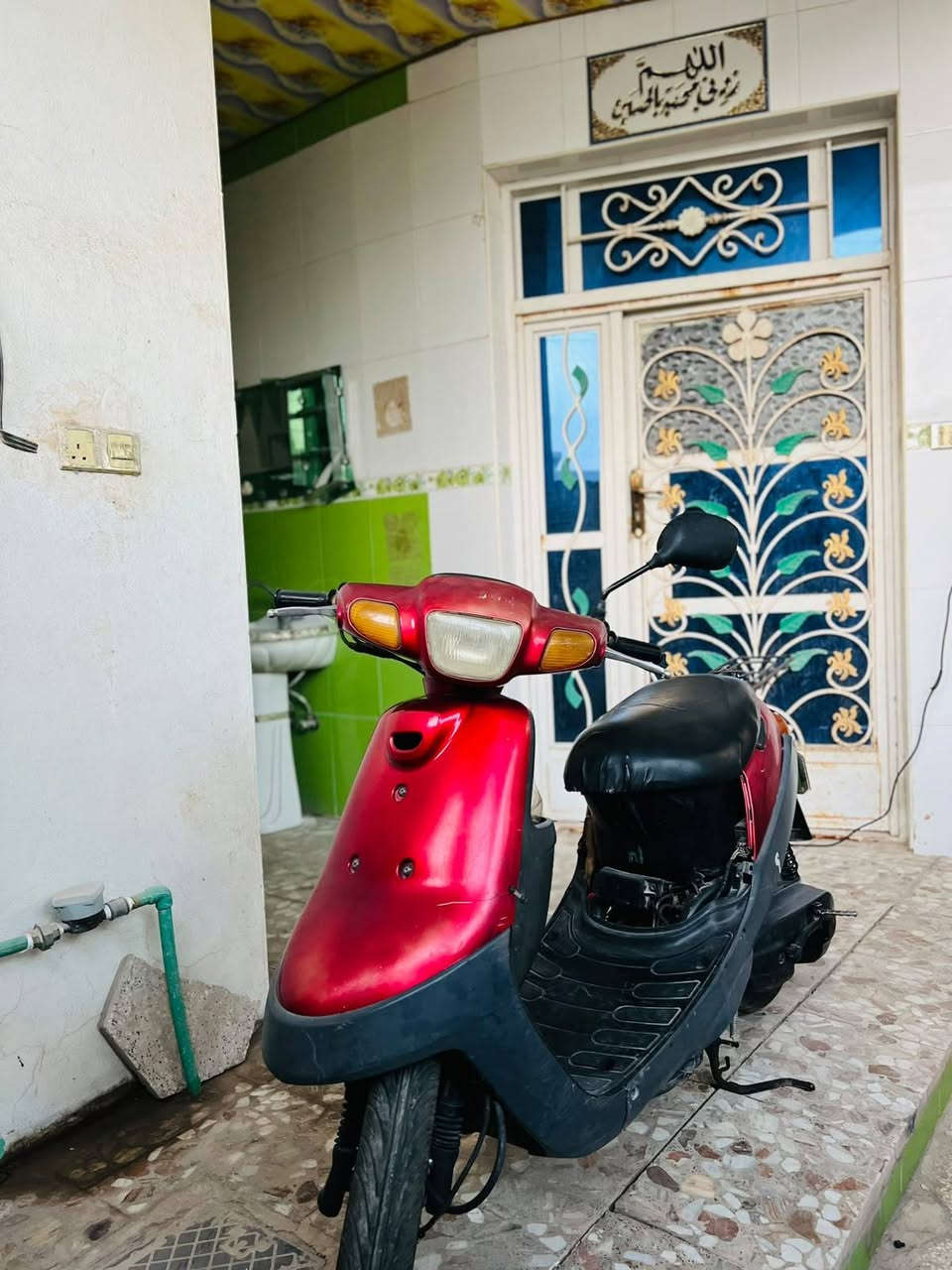 سلام عليكم دراجه ناريه ذبانه دبل سكليتر مال رمبه جديده العنوان النجف الاشرف للاستفسار *********** السعر 250 وبيه مجال@
