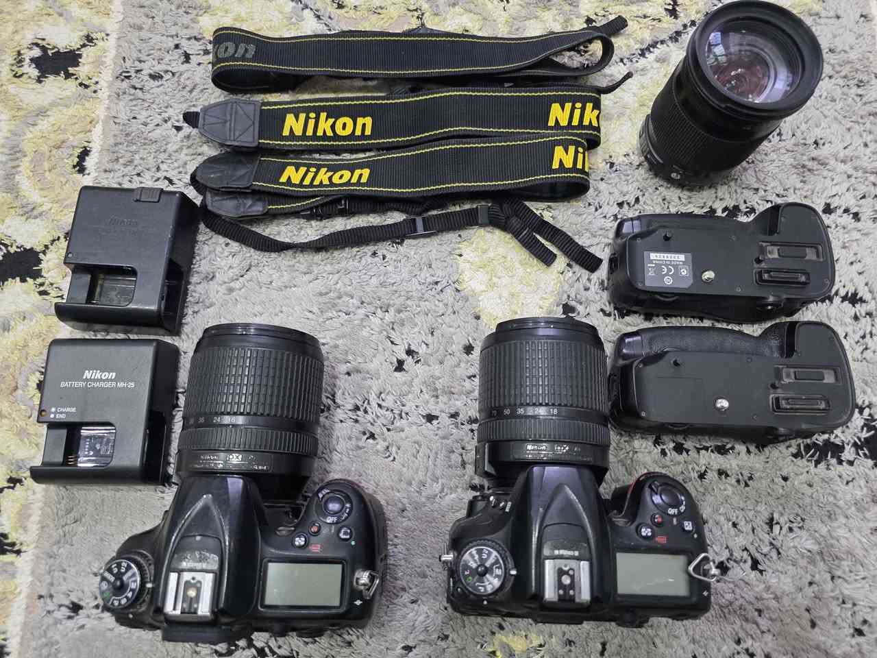 نيكون D7200 • عدسة 18-140 • عدسة SIGMA 18-300