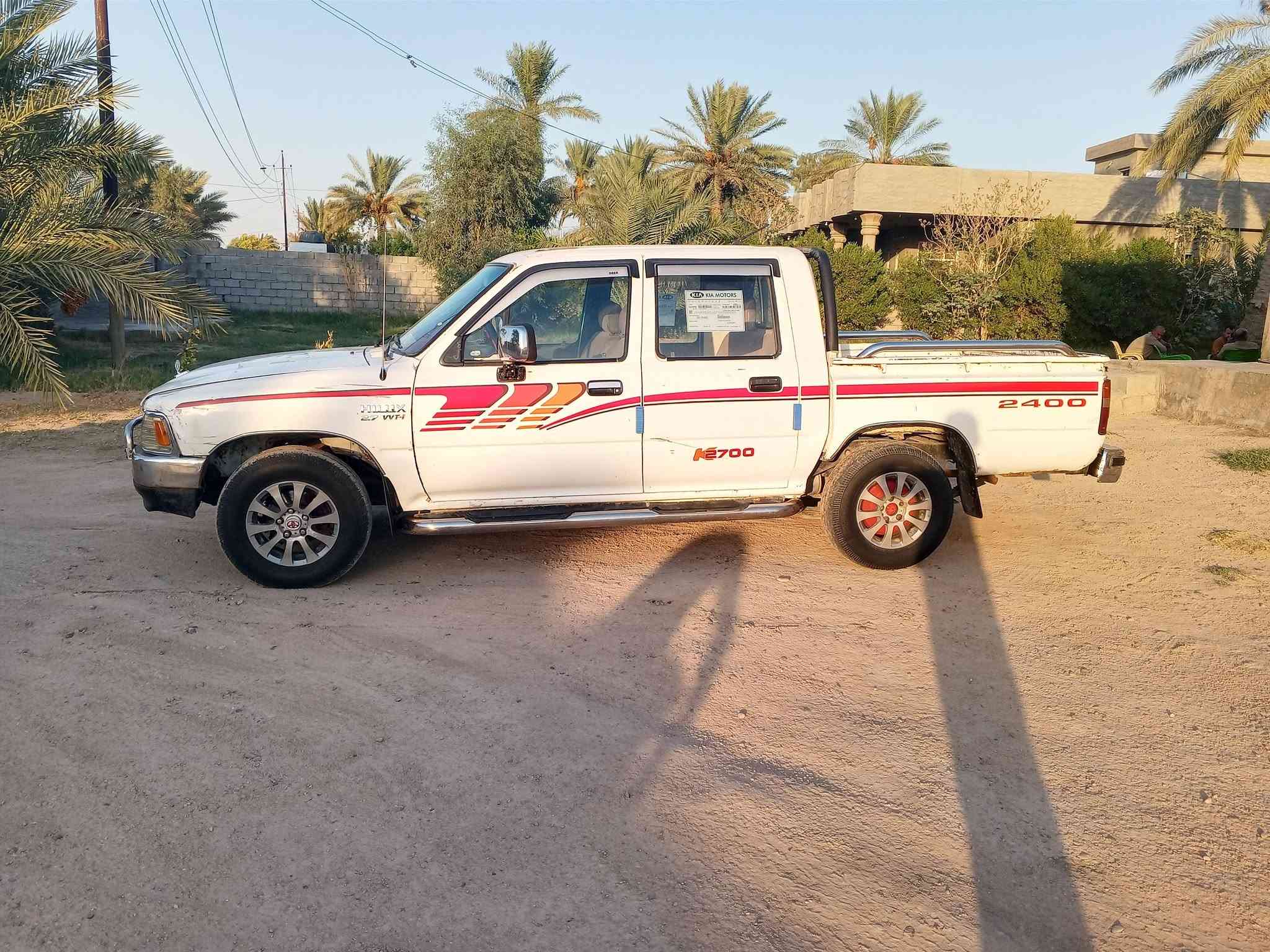 سلام عليكم بيكم تويوتا موديل 89 رقم انكليزي سنويه عضم عاج مشروع وطني تحويل مباشر
محرك كير اكسن شاصي كله شرط 
كهربائيات كلها شقاله باور أستيرن تخم تاير سياره جاهزة مجهزه مال جناي هاذا رقم هاتف وشراي يدلل. ***********
