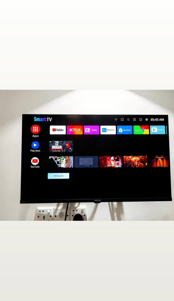 شاشه الوادي Smart  tv حجم الشاشه 32 استعمال اسبوع نضام اندرويد 14 فول موصفان نت  رايدها 160
واتساب ***********
