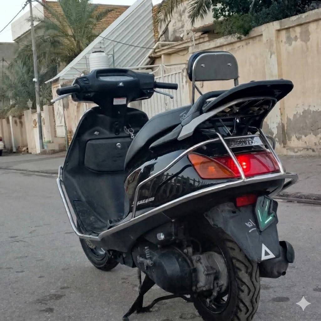 السلام عليكم دراجه سبيسي ياباني جديده مكفول شرط فحص على وضع الشركه للبيع المكان كوت الزهراء حي البعث مستعجل عليها كلش رمبه والله العظيم ***********هذا رقم راعيه

