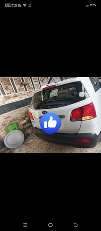 سورنتو للبيع موديل 2012 سياره بيه طخات قليله حته بل سونار ما مبينه وبي...