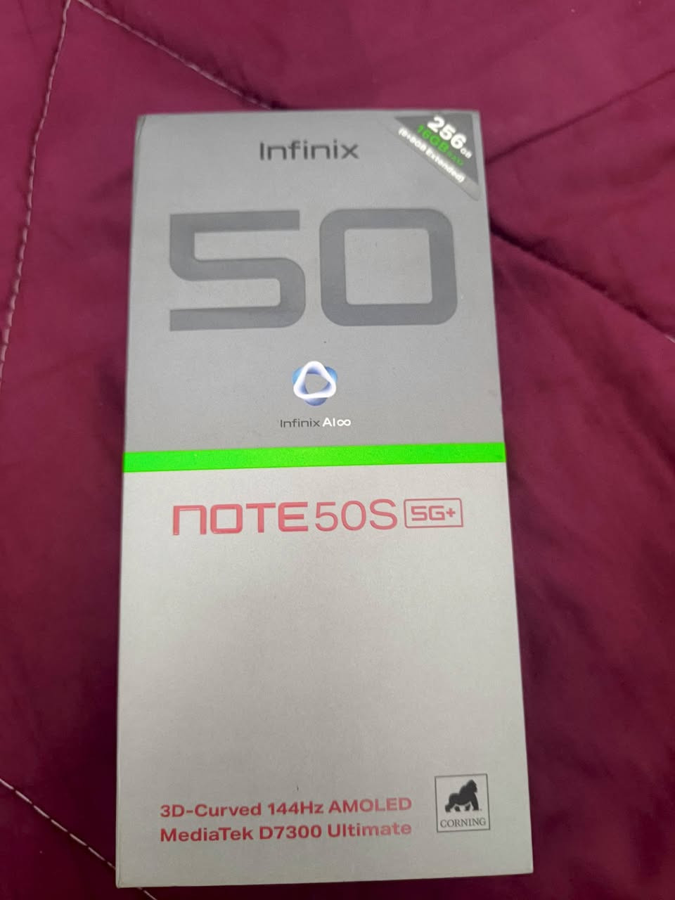 انفينكس نوت 50S • ٢٥٦ جيجا • شاشة منحنيه