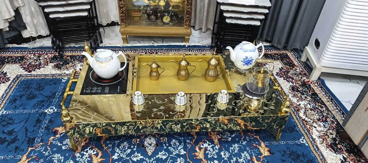 سلام عليكم ورحمة الله منقله كهوه صنع ايراني من اجواد انواع صناعه اليرانيه ويها 2 هيتر ليزري وا عين غاز معا 2 قوري فرفور معا 3دلااله حديد ثقيل معا 3فناجين
طوال 170
عرض 70
مكان جزير الحوطه قرب بانزين خانه الحوطه سعر 600  الف بي مجال 
***********
سلام عليكم ورحمة الله منقله كهوه صنع ايراني من اجواد انواع صناعه اليرانيه ويها 2 هيتر ليزري وا عين غاز معا 2 قوري فرفور معا 3دلااله حديد ثقيل معا 3فناجين
