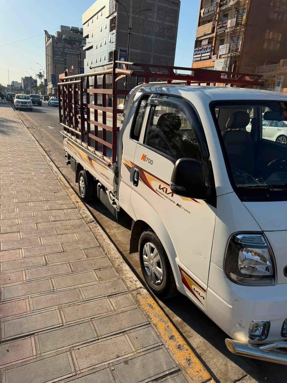📍كيا بنكو 2024 خليجي للبيع 📍
ماشية 33 الف حقيقي السياره نضيفة كلش 
السياره مدوشمة من الداخل 
محرك 2700 شاشة ابل كار بلاي 
حساس خلفي السياره مكفوله وجديدة 
مكاني بغداد السعر 157 وبيهة مجال للاستفسار الاتصال ع الرقم 
***********
