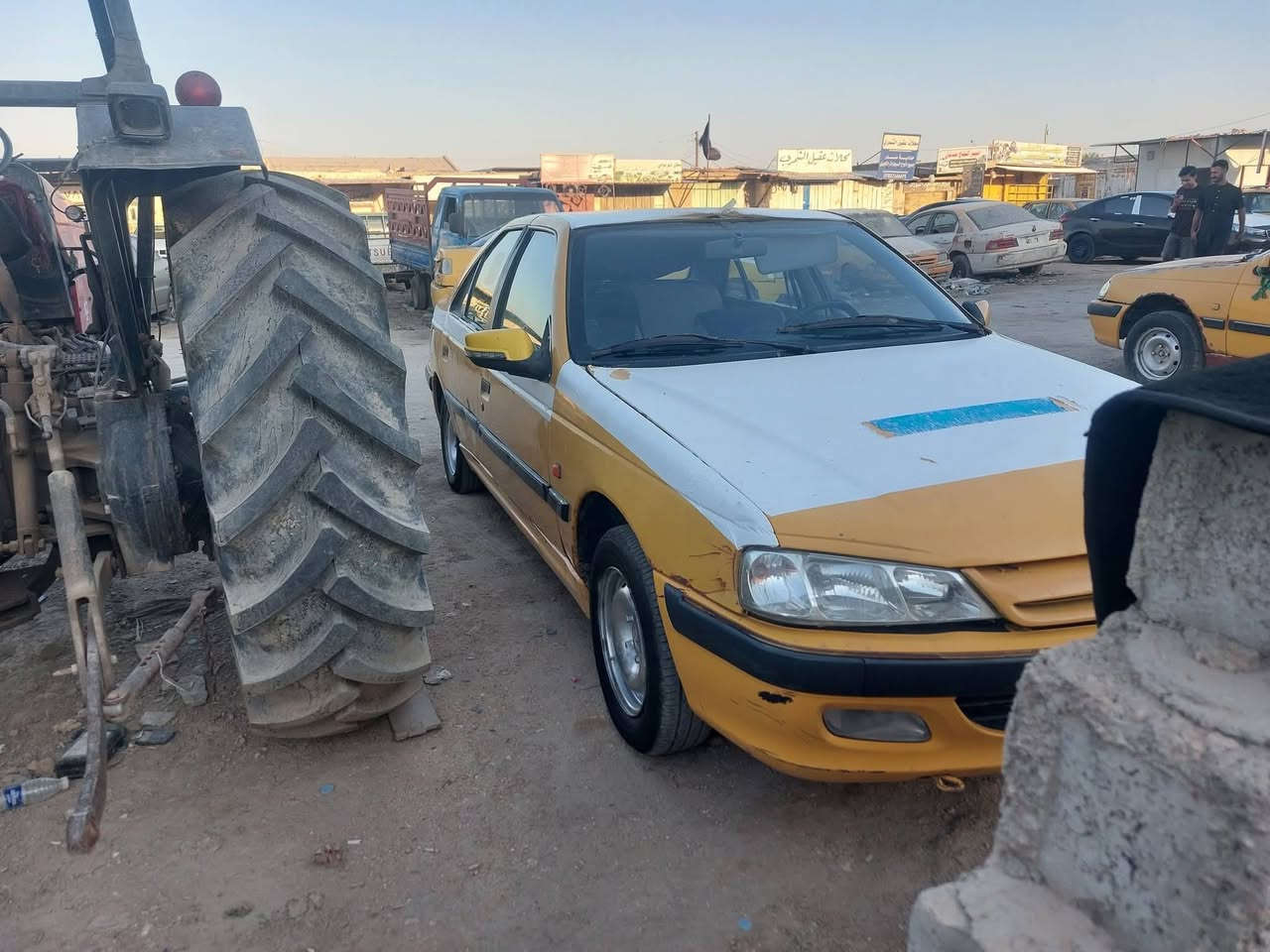 السلام عليكم بيجو بارص موديل 13 جاهزه مانقصها شي مكينه وكير وتبريد شغال السعر 23 وبيهه مجال
***********
