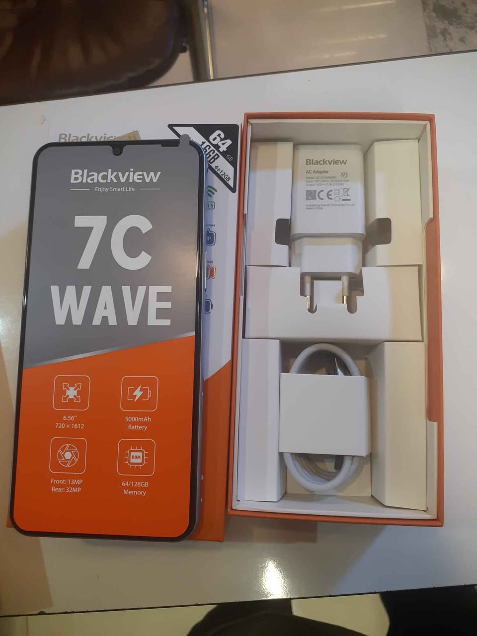 بلاكفيو WAVE 7C • ٦٤ جيجا • بطارية ٥٠٠٠