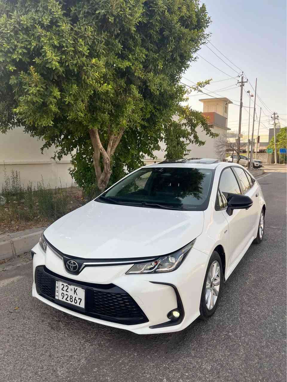 Toyota corola 2024 HEV
سيارةكة  بي صبوغة
٢كجكةي تحديلة

فول مواصفاتة 
٥٦كم رويشتية 
ناونيشان هةولير 
سحر ١٥٥
*********** أربيل, العراق
