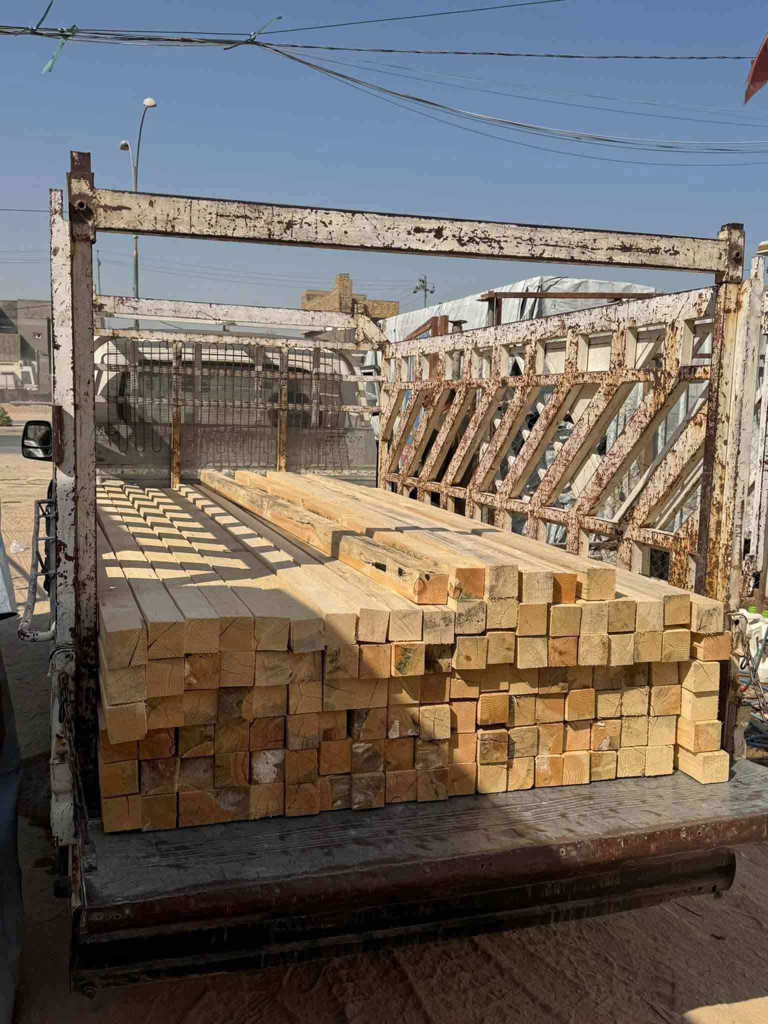تم وصول بضاعه جديده   الخشب الروسي مجفف ماركات

درجه اولى 1

 

لوح طول 4 متر انج تارس 25 روسي مجفف ماركه درجه اولى 

لوح روسي مجفف ماركه درجه اولى طول 3 متر انج تارس 

25×10 درجه اولى 

سير روسي طول 4 متر 50×2×4 تارس ماركه درجه اولى  

سير  روسي مجفف ماركه درجه اولى  طول 3 متر 70 ×70 

العنوان الحله  شارع 80  قرب مطعم ثابت 

جمله - مفرد الى كافة محافظات بأسعار مناسب جيد جدآ 

الهاتف *********** - ***********
