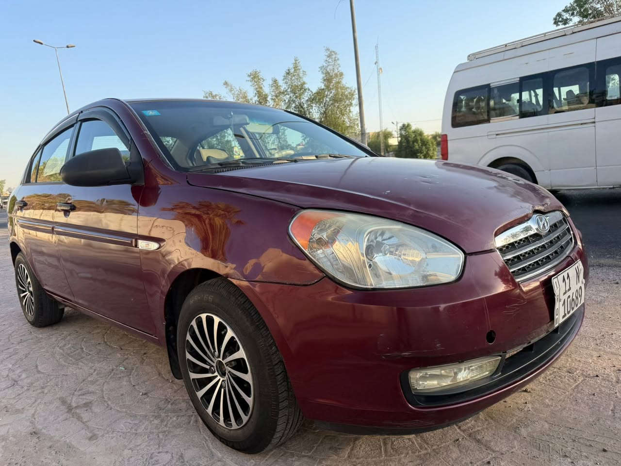 للبيع 
اكسنت 2008 خليجي 
سونار موضح بالصور 
كير محرك تبريد خير من الله 
رقم بغداد دولي تحويل مباشر 
سنوية جديدة 
السعر 78 وبيها مجال 
مكان السيارة بغداد ساحة عدن
للتواصل 
***********
