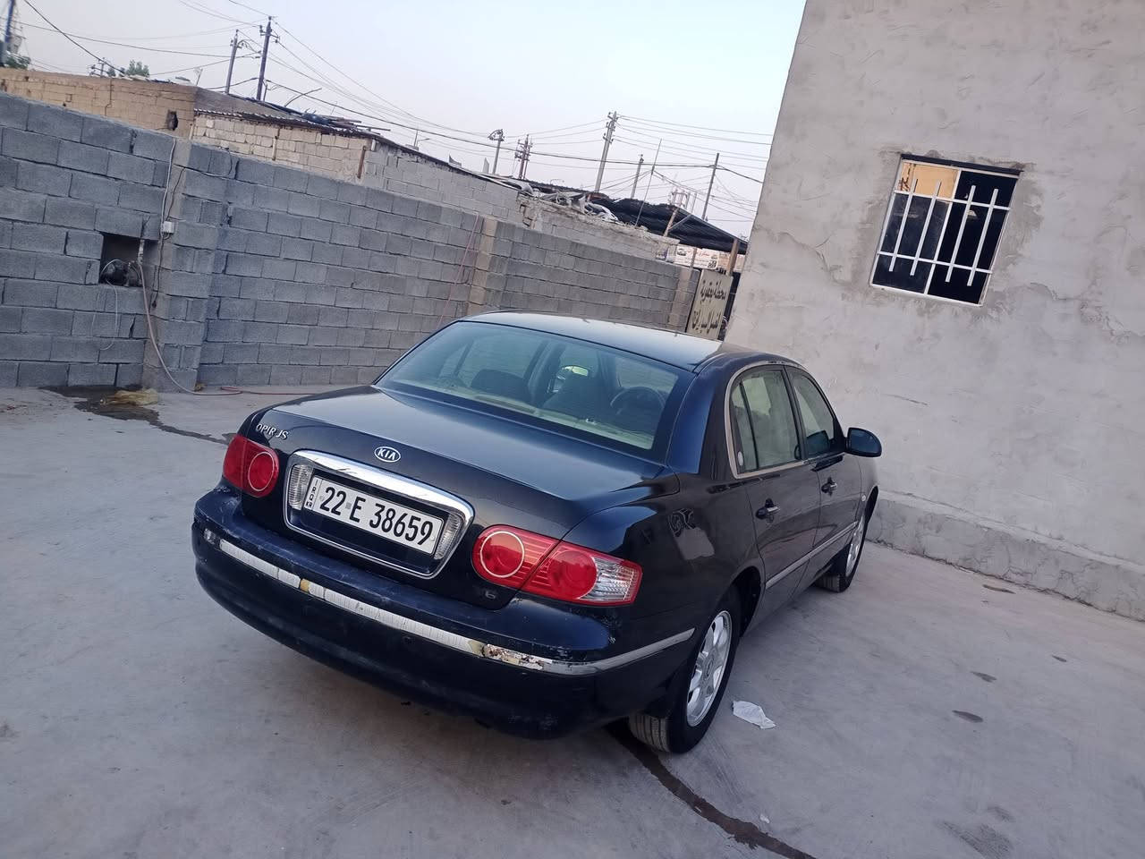 للبيع او مراوس 
كيا اوبريس
موديل 2004
فول مواصفات
تدفى تبريد
رقم اربيل 
***********
السعر 65
مكانه بعقوبة
مراوس ترهم
