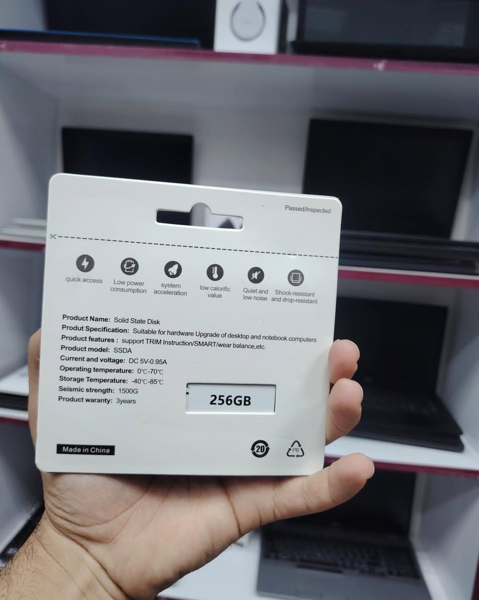 💾 متوفر SSD 256GB بسعر 40 ألف فقط! 🔥

مناسب للابتوبات والكمبيوترات، داخلي أو خارجي حسب احتياجك.

✅ SSD 256GB
✅ سرعة وأداء أفضل من الهارد العادي
✅ مناسب للترقية وتسريع الجهاز

💰 السعر: 40,000 د.ع فقط

📍 بغداد – الأمين الثانية – شارع سكينة ورقية
📱 واتساب:

***********

📩 راسلنا، وإذا تحتاج سعة أو نوع ثاني، نوفره إلك.
