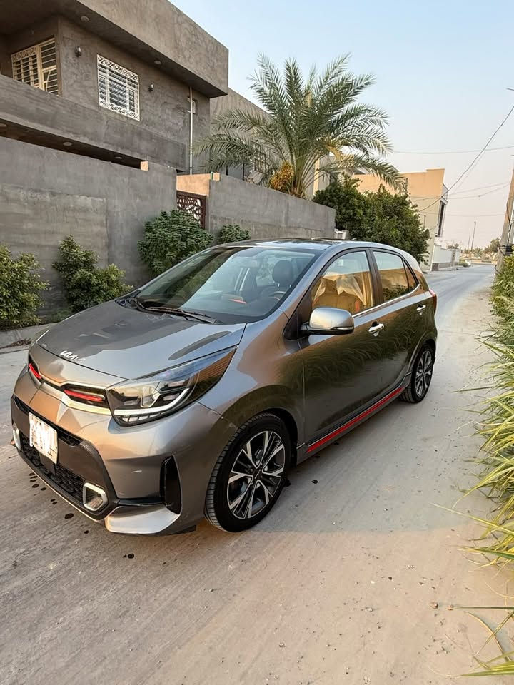 السلام عليكم
كيا بيكانتو 2022 جي تي لاين اعلى فئة 
رقم بغداد باسمي
مواصفات :
رادارات
فتحة سقف
كشنات جلد
تحديد مسارات
كامرة دوارة
حساسات امامي وخلفي
4 سلندر
مري كهربائية
شاشة ذكية
ماشية 38
حادثها جاملغ خلفي فوق التاير
الهاتف: ***********
السعر :  117$ وبيها مجال
