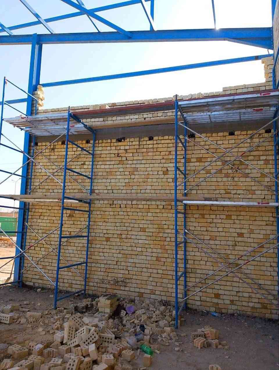 خلفه بناء • استلام مهندس • طابوق فرمستون