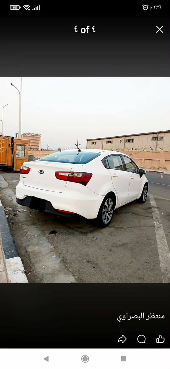 كيا ريو ادوات ادوات سيارة خليجي محرك 1600 دكشن عالي المرغوب مكينه وكير بالكارتون كفاله مكفوله من  كص وضربه وتبديل وصبغ دواخل لونين مثل ما واضح بالصورة  عليها حتى دهن وفلتر مبدل هسه سيارة ما عليها عين  اتحدى سيطرة توكفك متؤمه شرط الحاسبه 
الشراي يتصل عوفك من المراسله 
أتصل ‏‪***********‬‏ مكانها ميسان
