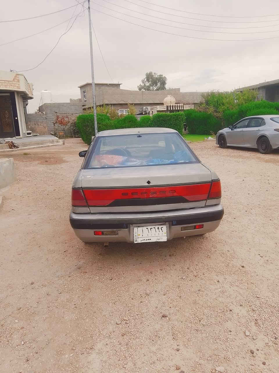 دايو اسبرو  موديل 1995 لون سلفر رقم انبار سنويه 2027.سعر 20    رقم ***********
