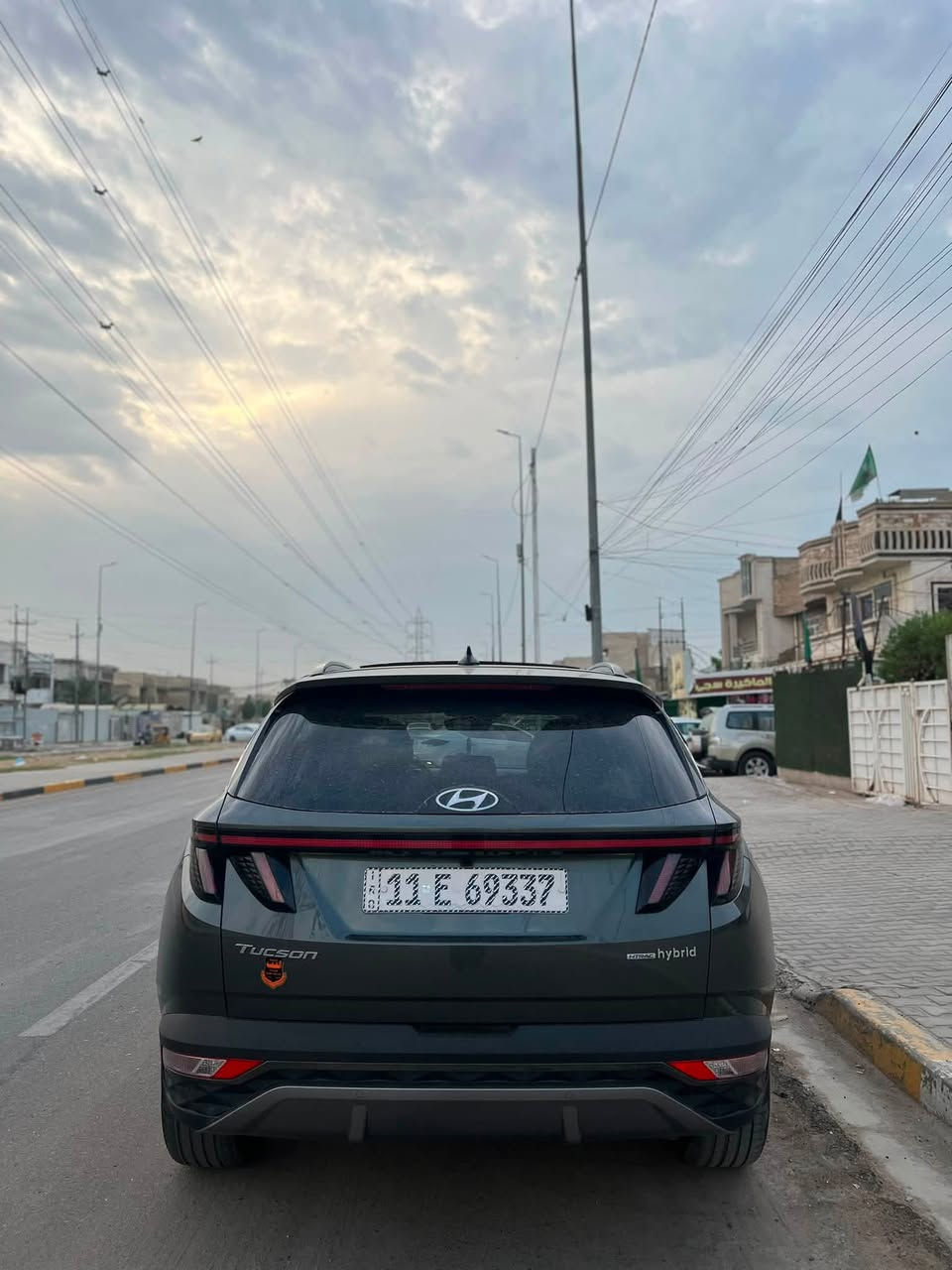 توسان هايبرد • ٢٠٢٤ • حادث بسيط
