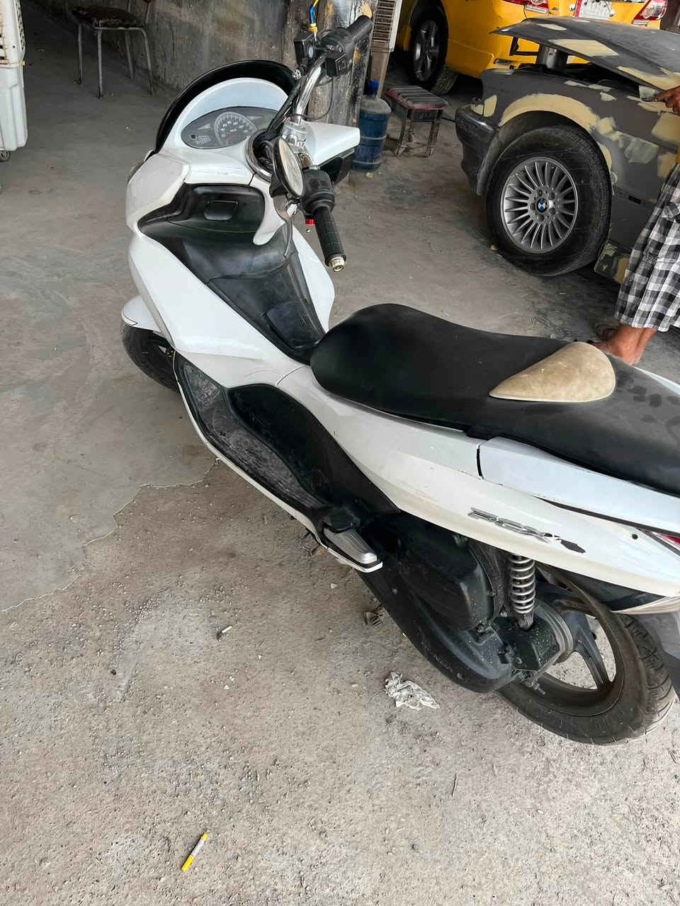 السلام عليكم
جيل اول pcx
مكينة 150 ياباني تدفئة يدات استان كهربائي مكينة بيها تبخير اول متشغل السعر 900 وبيها مجال العنوان ديالى بعقوبة ***********

