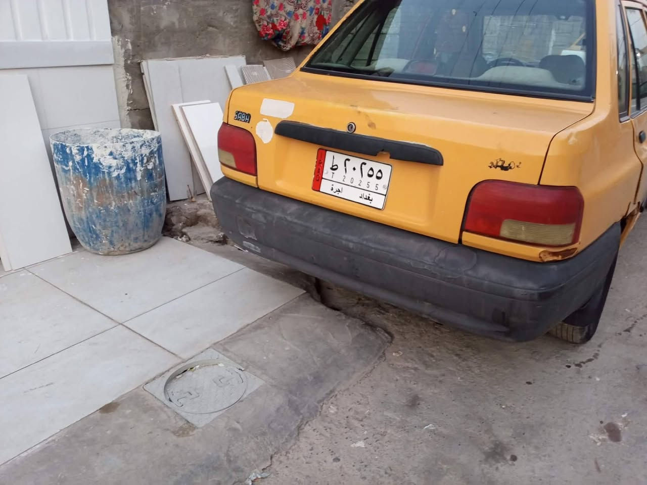 سايبا موديل 9
مكينه وكير مكينه بيها بخار 

داخلها نضيف 

كشرها كدام عينك نضيف

سنويه عضم اصليه 

ملاحضه سياره بيها نقص عينه وصينيه 

رقم بغداد الماني بدون تحويل اسويلك مكاتبه فقط سعرها مناسب بس ١٢ورقه وبيها مجال بصيط ***********
