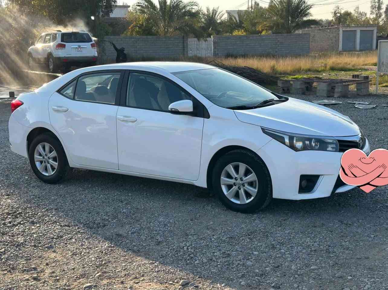 كورلا 2015 خليجي
رقم سليمانيه  جديد 
مكينه 2000 
ماشيه 130 
باب السايق مبدل بلاد بدون صبغ فقط 
السونار  مع المنشور 
العنوان ديالى بعقوبه تقاطع القدس 
للاستفسار 
***********
