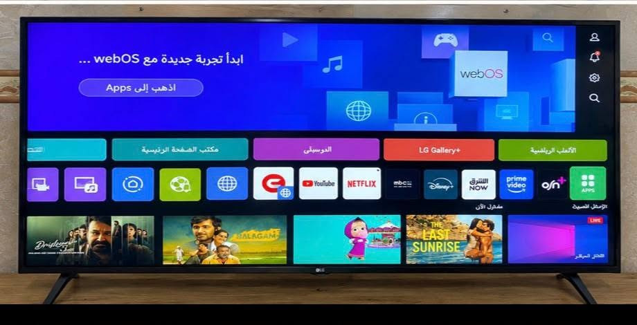 LG 65بوصة • 4K سمارت • حالة ممتازة